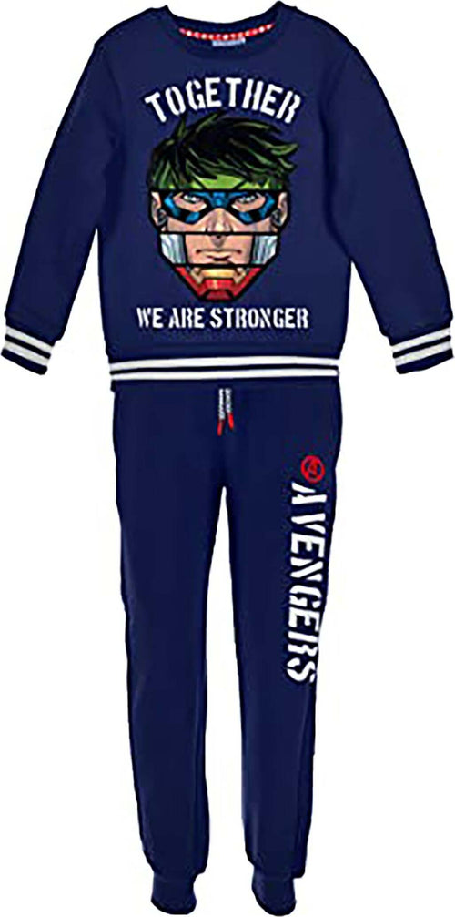 Tuta Avengers Misura da 4 a 10 Anni Inverno Moda/Bambini e ragazzi/Abbigliamento/Abbigliamento sportivo/Completi sportivi/Tute Store Kitty Fashion - Roma, Commerciovirtuoso.it