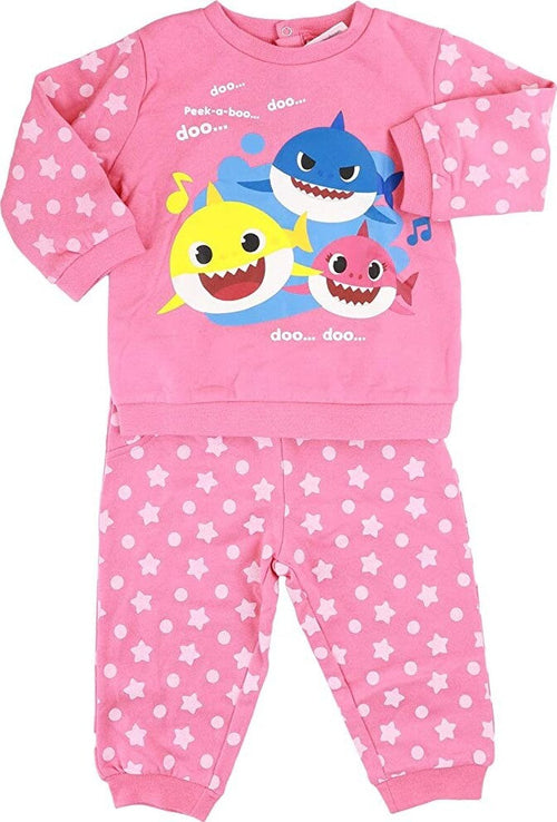 Tuta Baby Shark Bambina Misure da 12 a 36 Mesi Primavera Moda/Bambine e ragazze/Abbigliamento/Abbigliamento sportivo/Completi sportivi/Tute Store Kitty Fashion - Roma, Commerciovirtuoso.it
