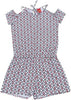Tuta Bambina Estiva Completo Bianco Rosso Ciliegie 100% Cotone Estivo Bimba Mono Pezzo Estate Shorts Canotta Completino tutina Piccole Canaglie - Tropea, Commerciovirtuoso.it