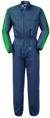 Tuta Brest Grigio/Verde Tuta Meccanico Team Racing Officina Gommista