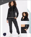Tuta Donna In Ciniglia Felpa Full Zip E Polsini Nazareno Gabrielli Ideale Per La Palestra E Per Il Tempo Libero Moda/Donna/Abbigliamento/Abbigliamento sportivo/Completi sportivi/Tute La Bottega di Giò - Gravina di Catania, Commerciovirtuoso.it