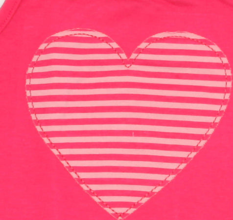 Tuta Estiva Bimba Rosa 100% Cotone Salopette Estiva Mono Pezzo Rosa Righe Cuore Tutina Estiva Canottiera Pantaloni Corti Bambina tutina Piccole Canaglie - Tropea, Commerciovirtuoso.it
