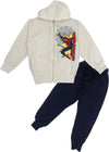 Tuta Felpata Spiderman Misura da 3 a 7 Anni Inverno Moda/Bambini e ragazzi/Abbigliamento/Abbigliamento sportivo/Completi sportivi/Tute Store Kitty Fashion - Roma, Commerciovirtuoso.it