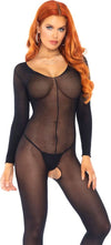 Tuta Intera Trasparente Long Sleeves Bodystocking Tutina Catsuit Nero Con Apertura Inguinale Intimo Sexy Salute e cura della persona/Erotismo e contraccezione/Abbigliamento erotico/Donna/Body interi e tute intere Kondorama - Martinsicuro, Commerciovirtuoso.it