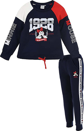 Tuta Minnie da 3 a 8 anni Interno felpato Inverno Moda/Bambine e ragazze/Abbigliamento/Abbigliamento sportivo/Completi sportivi/Tute Store Kitty Fashion - Roma, Commerciovirtuoso.it