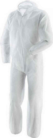 Tuta Multiuso in Polipropilene Bianco Fai da te/Pitture trattamenti per pareti e utensili/Strumenti e attrezzi per verniciatura/Materiali di preparazione/Tute da imbianchino Scontolo.net - Potenza, Commerciovirtuoso.it