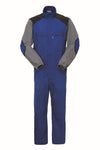 Tuta Nuvolari Azzurro Royal/Grigio Tuta Meccanico Team Racing Officina Gommista