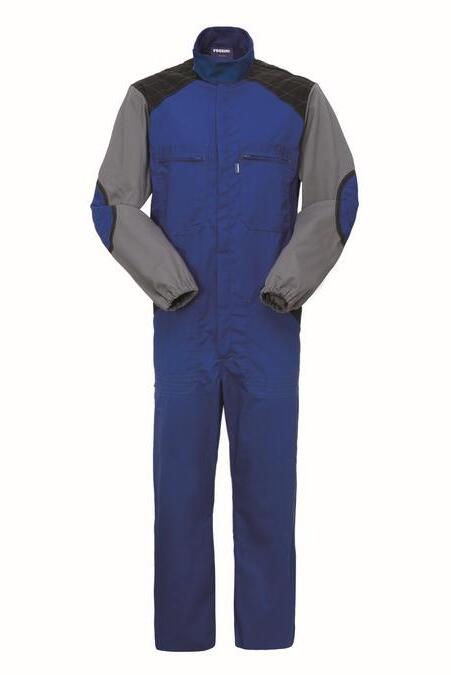 Tuta Nuvolari Azzurro Royal/Grigio Tuta Meccanico Team Racing Officina Gommista