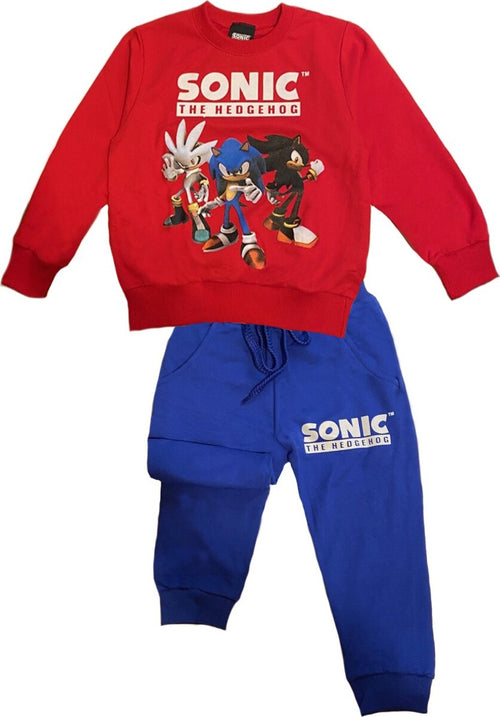 Tuta Sonic bambino da 3 a 7 anni interno leggero Moda/Bambini e ragazzi/Abbigliamento/Abbigliamento sportivo/Completi sportivi/Tute Store Kitty Fashion - Roma, Commerciovirtuoso.it