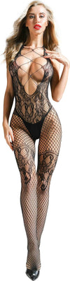 Tutina A Rete Catsuit Lingerie Hot Completo Sexy Con Ricami Tg Unica Nero 75143 Emozioni piccanti (vm18) > Intimo Sexy Trade Shop italia - Napoli, Commerciovirtuoso.it
