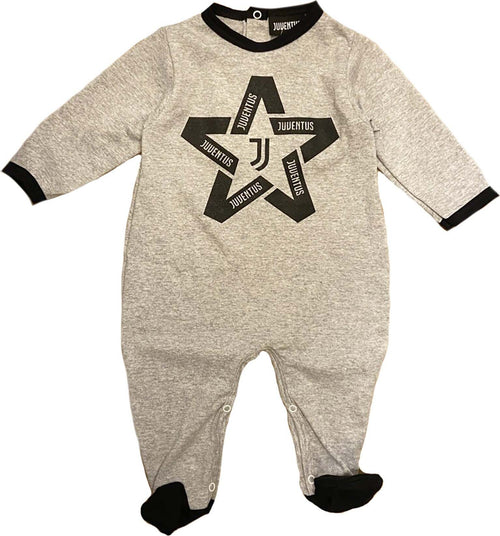 Tutina Juventus intera neonato grigio da 0 a 12 mesi primavera estate Moda/Prima infanzia/Abbigliamento/Bambino 0-24/Tutine e body/Pagliaccetti Store Kitty Fashion - Roma, Commerciovirtuoso.it