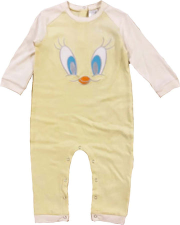 Tutina Titti Looney tunes interlock da 18 a 36 mesi Moda/Prima infanzia/Abbigliamento/Bambina 0-24/Tutine e body/Pagliaccetti Store Kitty Fashion - Roma, Commerciovirtuoso.it