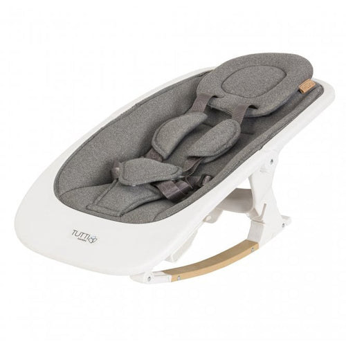 Sdraietta Tutti Bambini Nova Newborn Rocker White-Oak