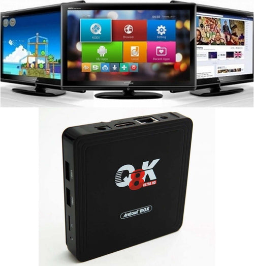 Tv Box 8k Ultra Hd Android 11.0 4g Ram + 64g Rom Smart Tv Smarttv Youtube Qx8 Elettronica/Home Cinema TV e video/Dispositivi per lo Streaming/Client Streaming Trade Shop italia - Napoli, Commerciovirtuoso.it