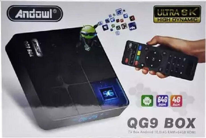 Tv Box Android 10.0 Smart Tv Mediaplayer 4g Ram 64gb Rom 6k Ultra Hd Qg9 Box Elettronica/Home Cinema TV e video/Dispositivi per lo Streaming/Client Streaming Trade Shop italia - Napoli, Commerciovirtuoso.it