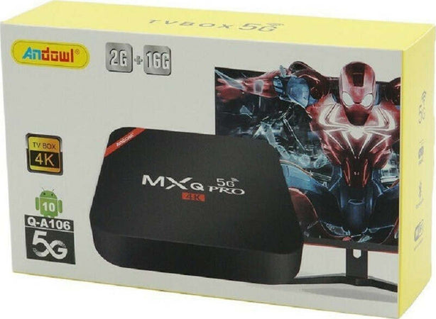 Tv Box Q-a106 Mxq Pro 4k Ultra Hd Sistema Operativo Android 10.0 2gb Ram 16gb Elettronica/Home Cinema TV e video/Dispositivi per lo Streaming/Client Streaming Trade Shop italia - Napoli, Commerciovirtuoso.it