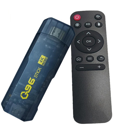 Tv Stick 4k Ultra Hd Con Telecomando Lettore Multimediale 16gb+256gb Androidtv