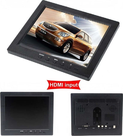 Tv Televisore Monitor Lcd 8'' Tft Videosorveglianza Vga Bnc Hdmi Usb Telecomando Elettronica/Informatica/Monitor Trade Shop italia - Napoli, Commerciovirtuoso.it