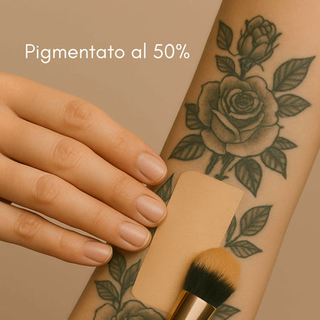 CoverUp Makeup – Fondotinta Antiage Water Resistant 50ml – Lunga Tenuta con Acido Ialuronico ed Emollienti Naturali – Idratante e Levigante – AlohaLabs