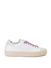 P448 Sneaker Thea in pelle Bianca da donna