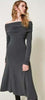 TWINSET-|-Abito-longuette-in-jersey