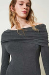 TWINSET-|-Abito-longuette-in-jersey