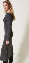 TWINSET-|-Abito-longuette-in-jersey