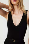TWINSET-|-Abito-lungo-in-maglia