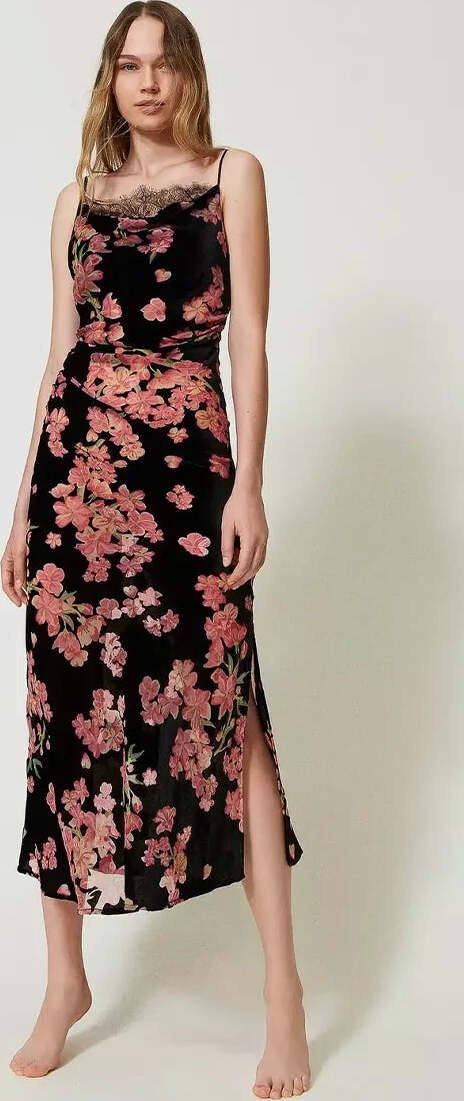 TWINSET-|-Abito-sottoveste-fantasia-a-fiori