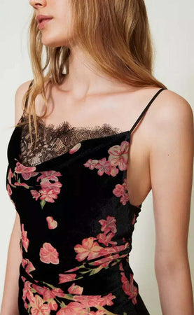 TWINSET-|-Abito-sottoveste-fantasia-a-fiori