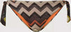 TWINSET-|-Bikini-slip-con-fiocchi-lurex-a-stampa-chevron