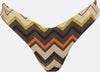 TWINSET-|-Bikini-slip-lurex-a-stampa-chevron
