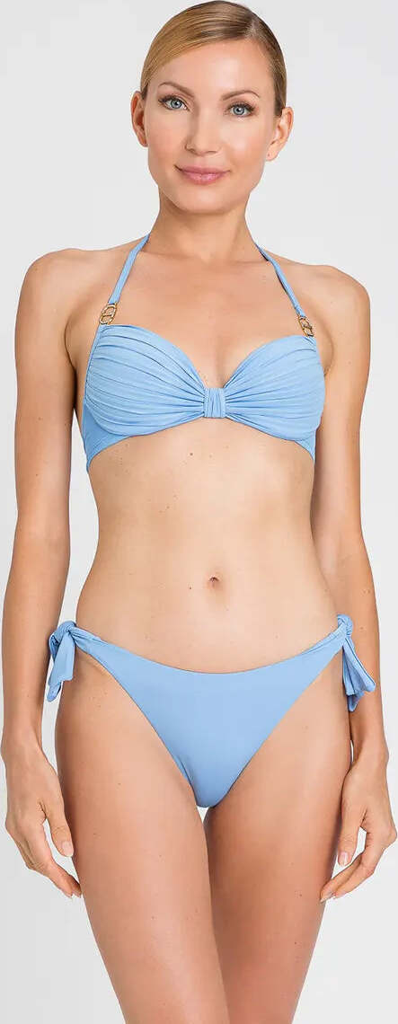 TWINSET-|-Bikini-slip-monocolor-con-fiocchi