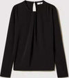 TWINSET-|-Blusa-in-jersey-con-drappeggio