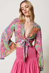 TWINSET-|-Blusa-in-twill-a-stampa-paisley