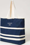 TWINSET-|-Borsa-shopper-in-canvas-con-righe
