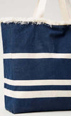TWINSET-|-Borsa-shopper-in-canvas-con-righe