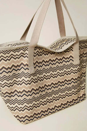 Twinset Borsa Shopper in Canvas Stampato Canapa E Nero Maxi Borsa a Spalla 2 Manici Borsa Logo Frontale, Chiusura Con Zip, Fodera Moda/Donna/Borse/Borse Tote You Store - Messina, Commerciovirtuoso.it