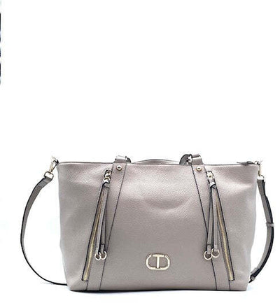 TWINSET Borsa Tote Tortora Chiaro