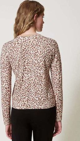 TWINSET-|-Cardigan-corto-a-fantasia