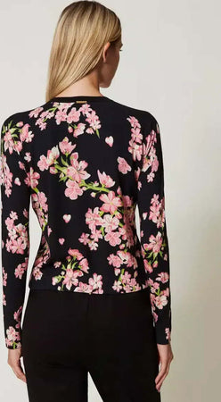 TWINSET-|-Cardigan-corto-a-fantasia