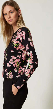 TWINSET-|-Cardigan-corto-a-fantasia