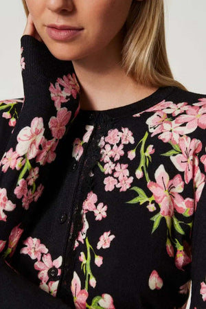 TWINSET-|-Cardigan-corto-a-fantasia