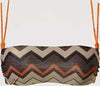 TWINSET-|-Fascia-lurex-a-stampa-chevron
