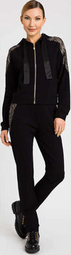 TWINSET-|-Felpa-e-pantaloni-con-pizzo