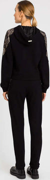 TWINSET-|-Felpa-e-pantaloni-con-pizzo