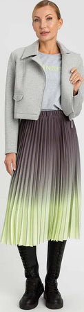 TWINSET-|-Giacca-chiodo-in-scuba