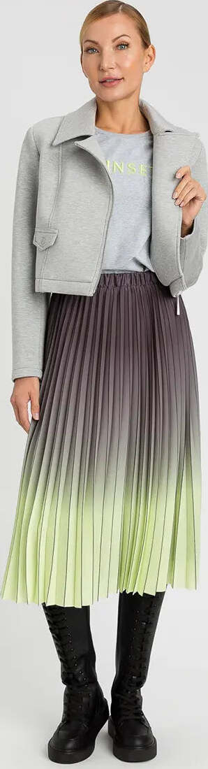 TWINSET-|-Giacca-chiodo-in-scuba