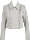 TWINSET-|-Giacca-chiodo-in-scuba
