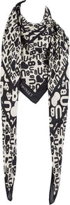 TWINSET-|-Kefia-stampa-logo-moderna